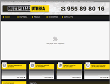 Tablet Screenshot of multipiezasutrera.com
